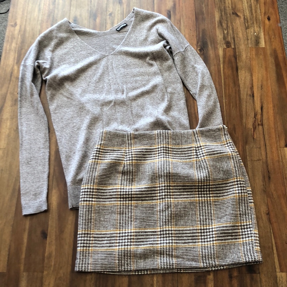 NWOT. Forever 21 Plaid Skirt